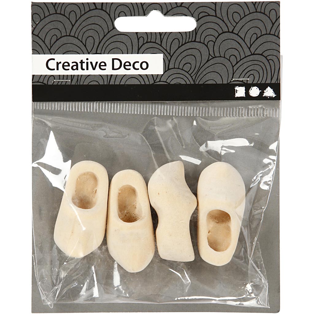 Hollänska träskor, L: 40 mm, 2 par/ 1 förp. [HOB-561043]