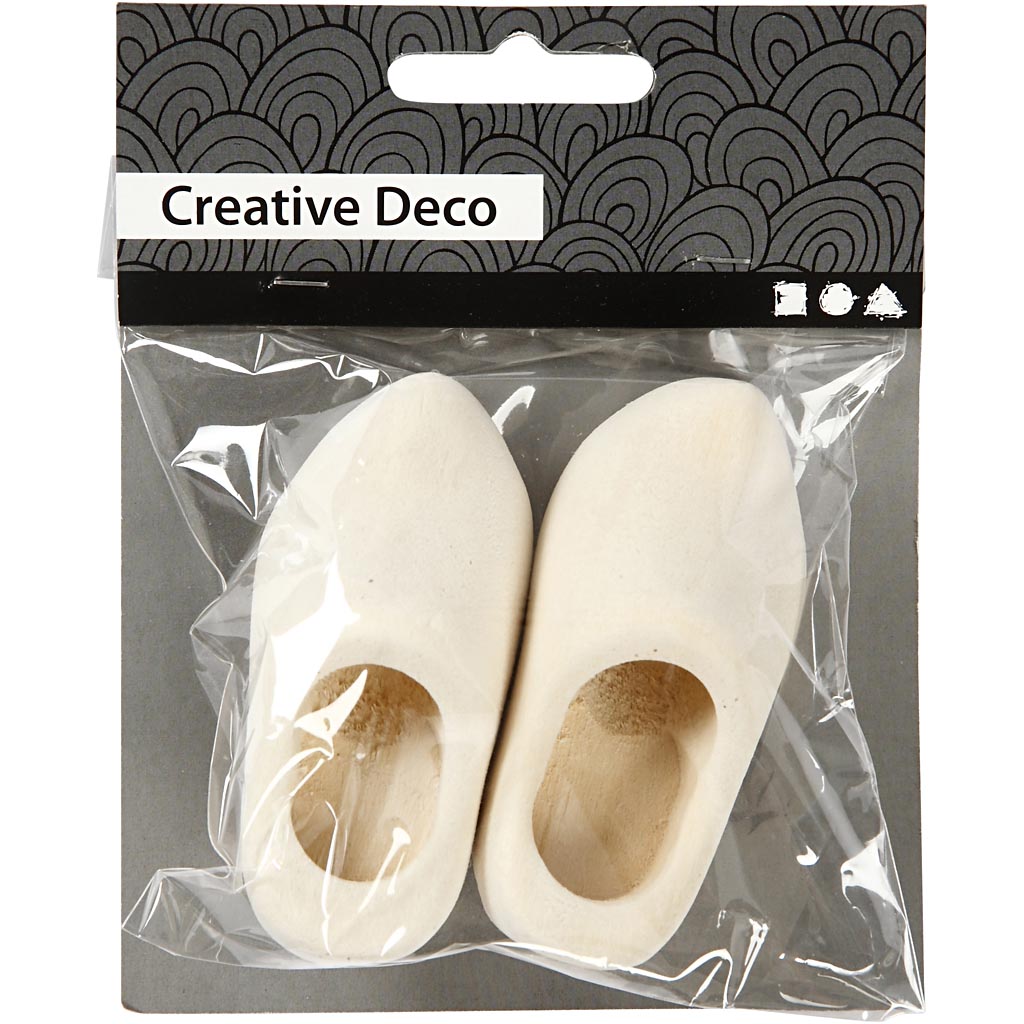 Hollänska träskor, L: 70 mm, 1 par [HOB-561073]