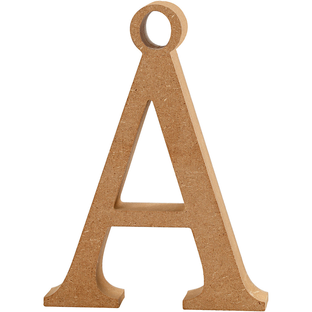 Letter, Å, H: 8 cm, thickness 1,5 cm