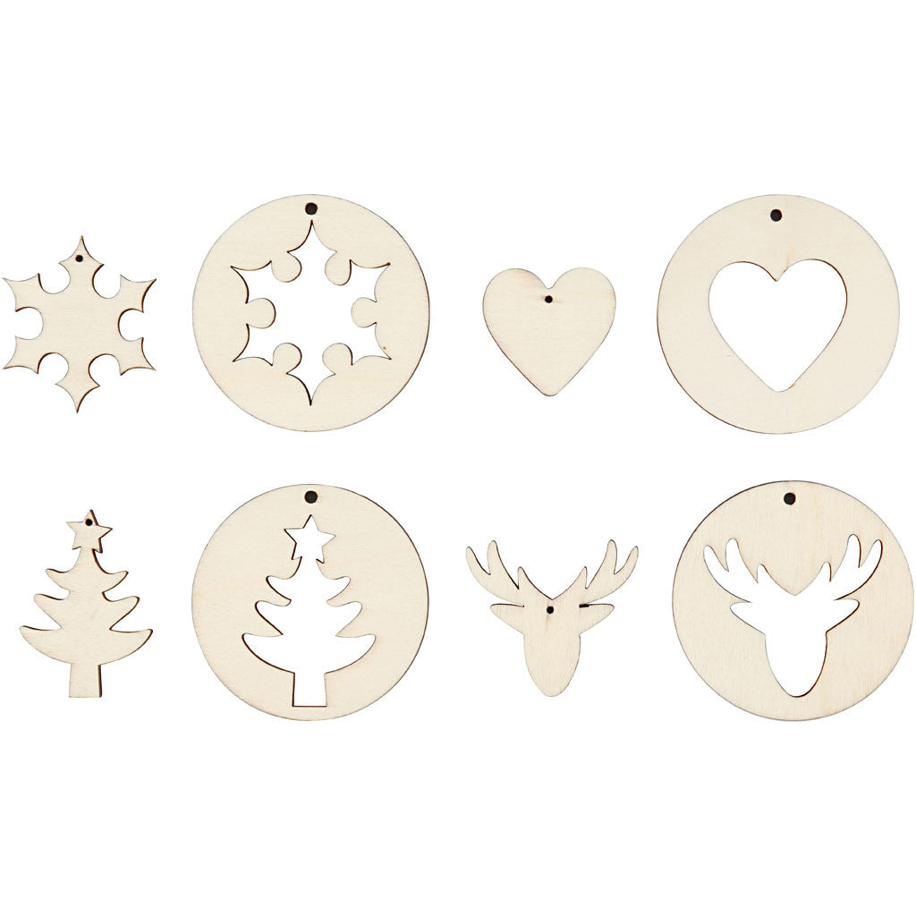 2i1 hängen, Dia. 7 cm, Hålstl. 3 mm, tjocklek 4 mm, 8 st./ 1 förp. [HOB-565090]