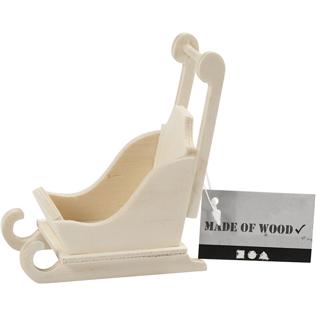 Släde, stl. 8x5x9 cm, 1 st. [HOB-56514]