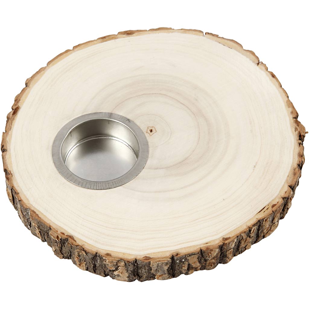 Värmeljusstake, Dia. 14-16 cm, tjocklek 19 mm, 1 st. [HOB-56563]