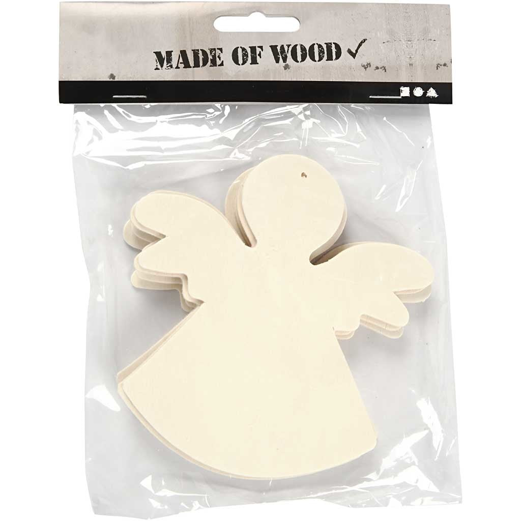 Änglar, stl. 12x11 cm, 6 st./ 1 förp. [HOB-566310]