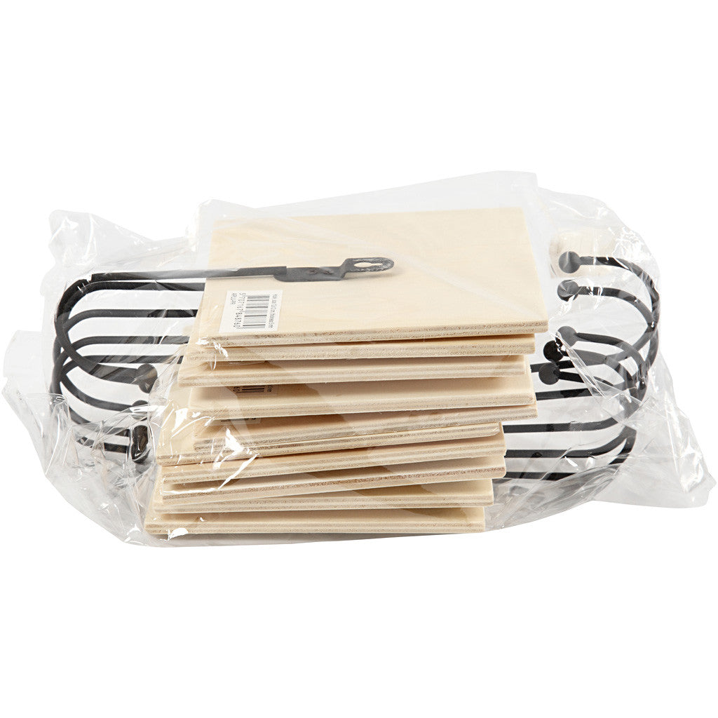 Krok, stl. 12x12 cm, tjocklek 5 mm, 10 st./ 1 förp. [HOB-56728]