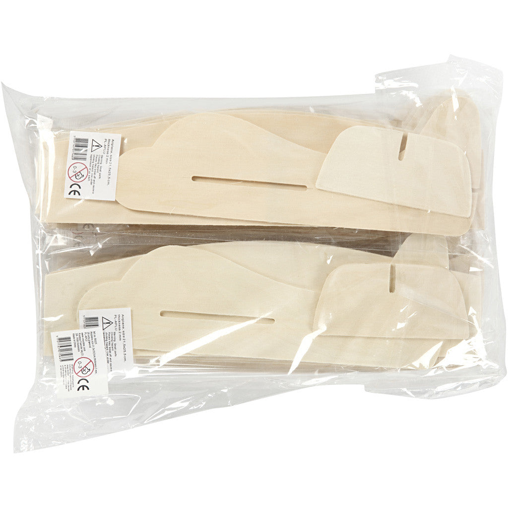 Flygplan, stl. 21,5x25,5 cm, 20 set/ 1 förp. [HOB-56825]