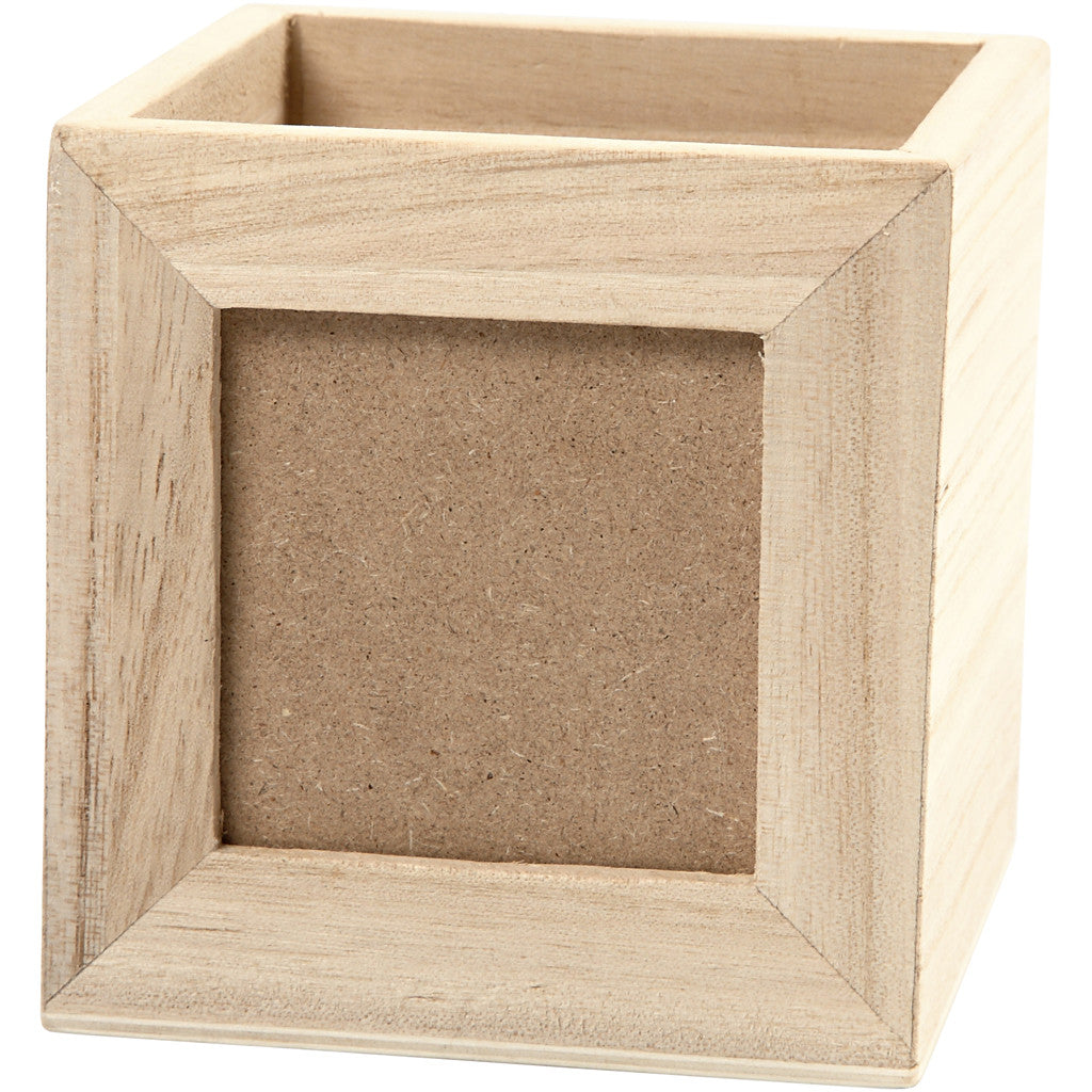Pennställ, stl. 10x10x10 cm, Hålstl. 6,2x6,2 cm, 1 st. [HOB-57455]