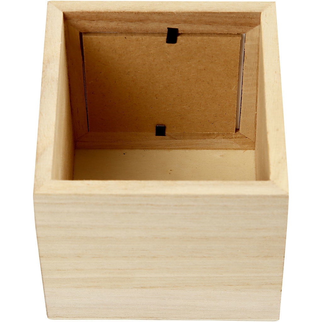 Pennställ, stl. 10x10x10 cm, Hålstl. 6,2x6,2 cm, 1 st. [HOB-57455]