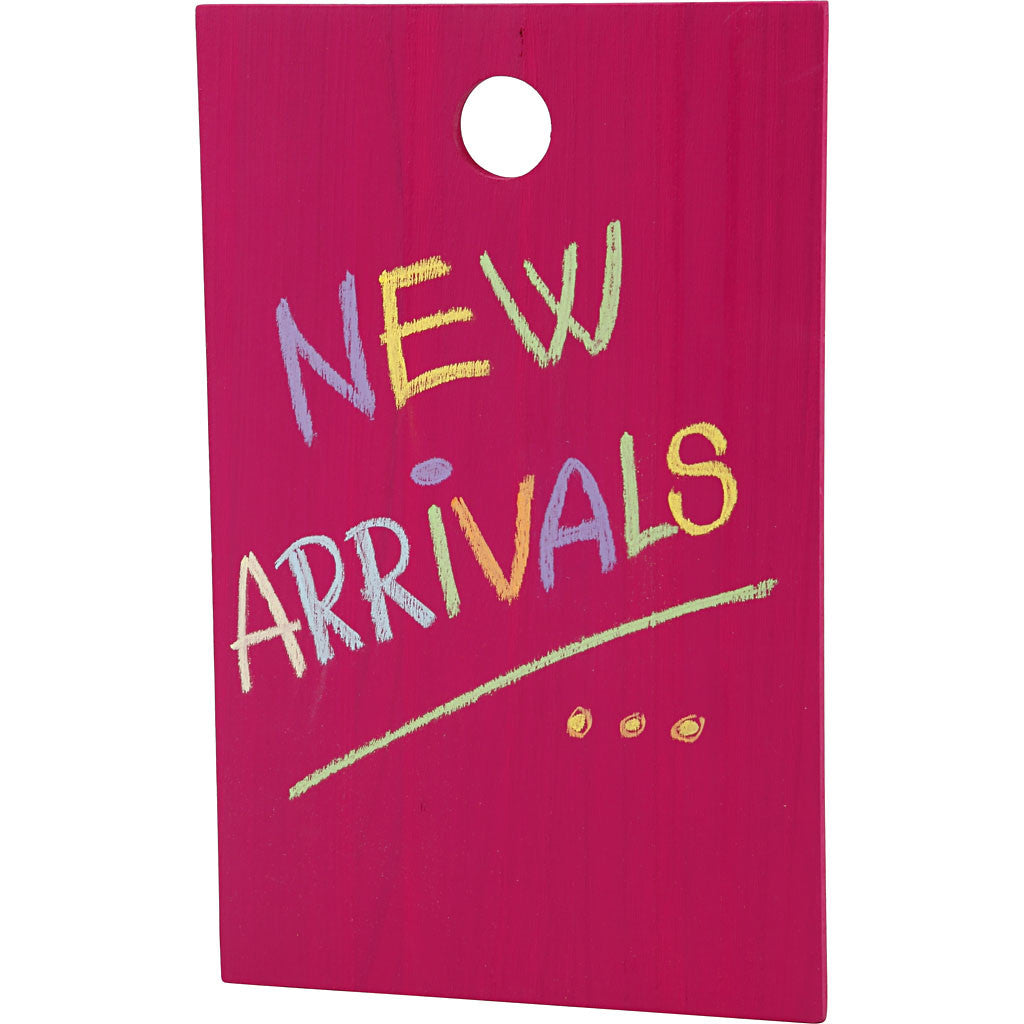 Träplatta, stl. 35x22 cm, tjocklek 13 mm, 1 st. [HOB-57461]