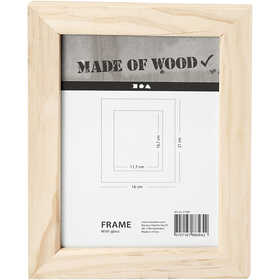 Ram med glas, stl. 21x16 cm, 1 st. [HOB-57467]