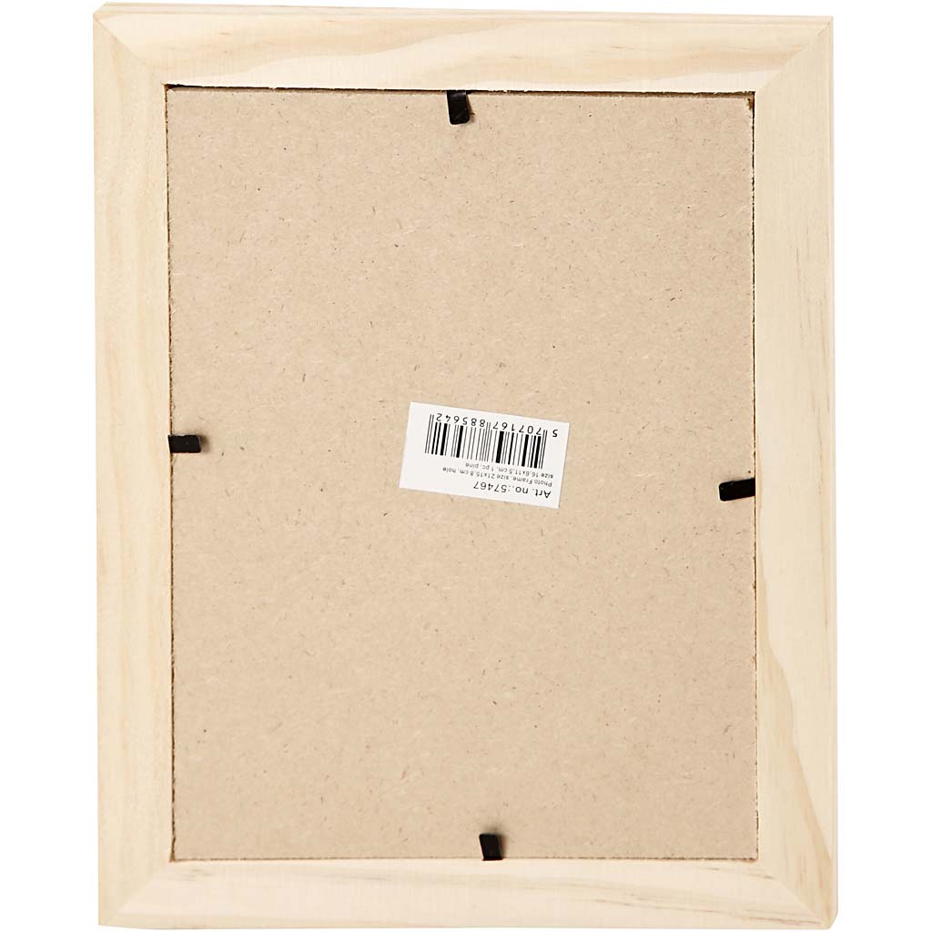 Ram med glas, stl. 21x16 cm, 1 st. [HOB-57467]