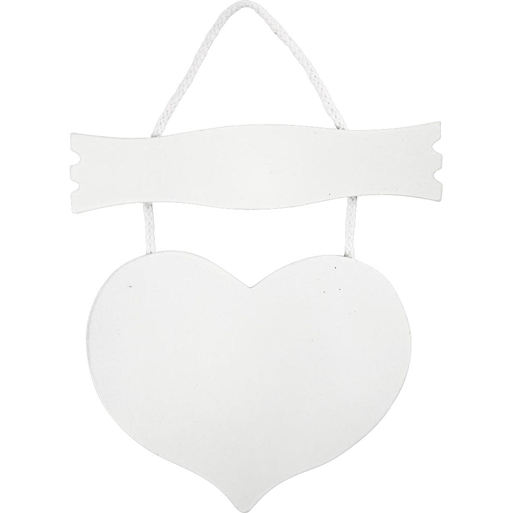 Heart and sign, size 28x19 cm, thickness 5 mm, 10 pc