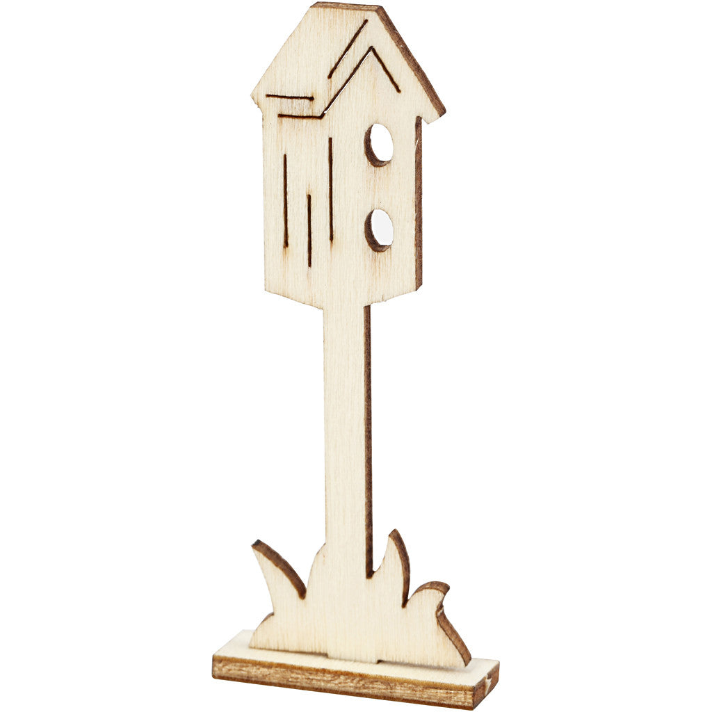 Sätt-ihop-själv träfigurer, L: 15,5 cm, B: 17 cm, tjocklek 3 mm, 1 förp. [HOB-57941]