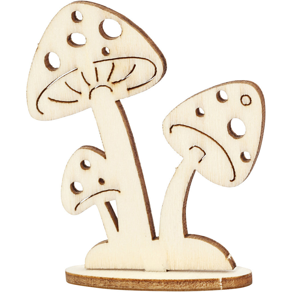 Sätt-ihop-själv träfigurer, L: 15,5 cm, B: 17 cm, tjocklek 3 mm, 1 förp. [HOB-57942]