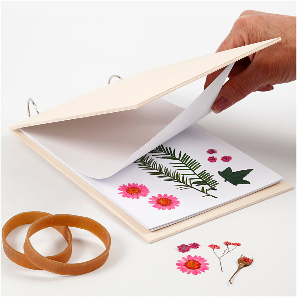 Blomsterpress, D: 1 cm, L: 21 cm, B: 14,8 cm, 1 st. [HOB-57965]