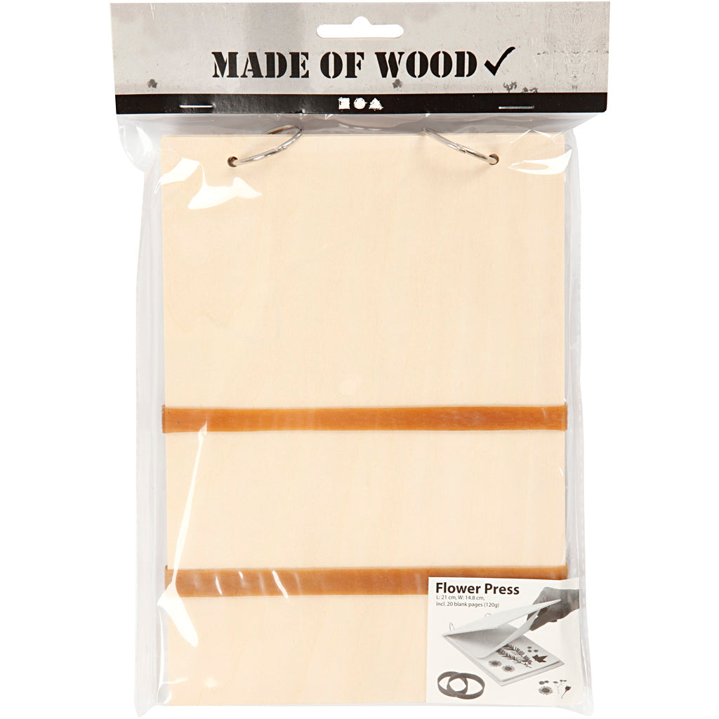 Blomsterpress, D: 1 cm, L: 21 cm, B: 14,8 cm, 1 st. [HOB-57965]