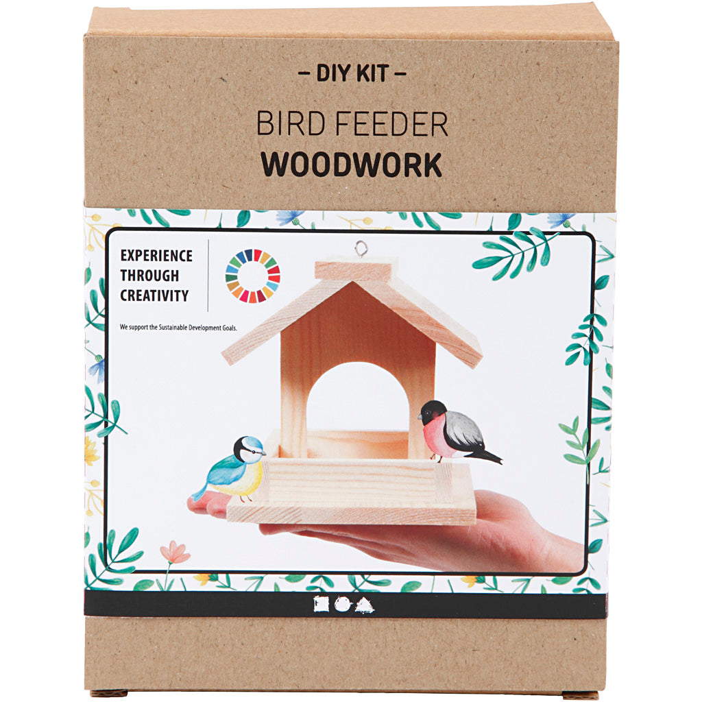 Fågelmatare, H: 12,5 cm, D: 14,5 cm, B: 11,5 cm, 1 st. [HOB-57968]