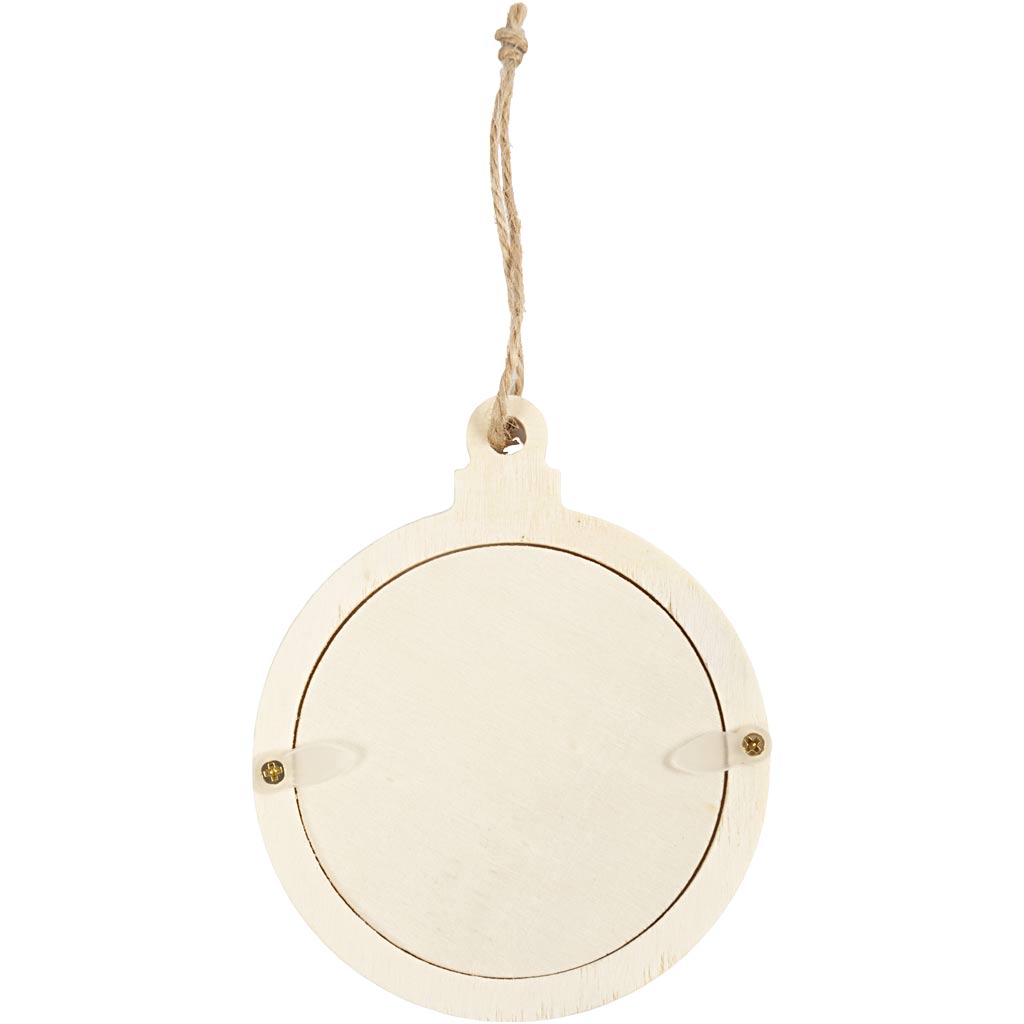 Ram för upphängning, D: 0,5 cm, Dia. 8 cm, 3 st./ 1 förp. [HOB-58074]