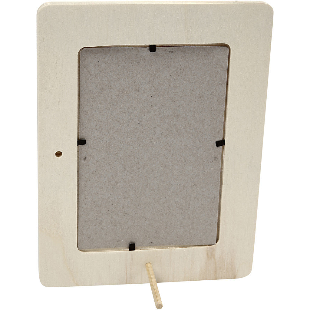 Träramar, stl. 16x21,5x0,8 cm, 3 st./ 1 förp. [HOB-59226]