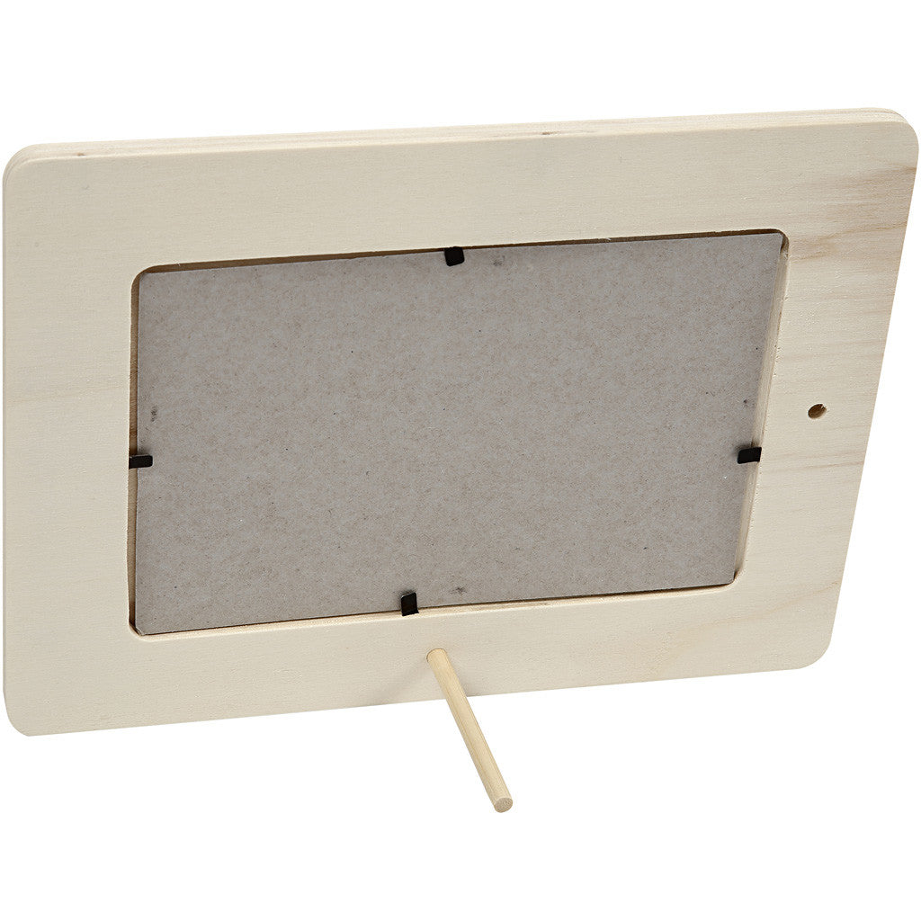 Träramar, stl. 16x21,5x0,8 cm, 3 st./ 1 förp. [HOB-59226]