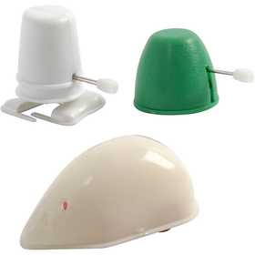 Mekaniska figurer, H: 30+35+45 mm, 3 st./ 1 förp. [HOB-608170]