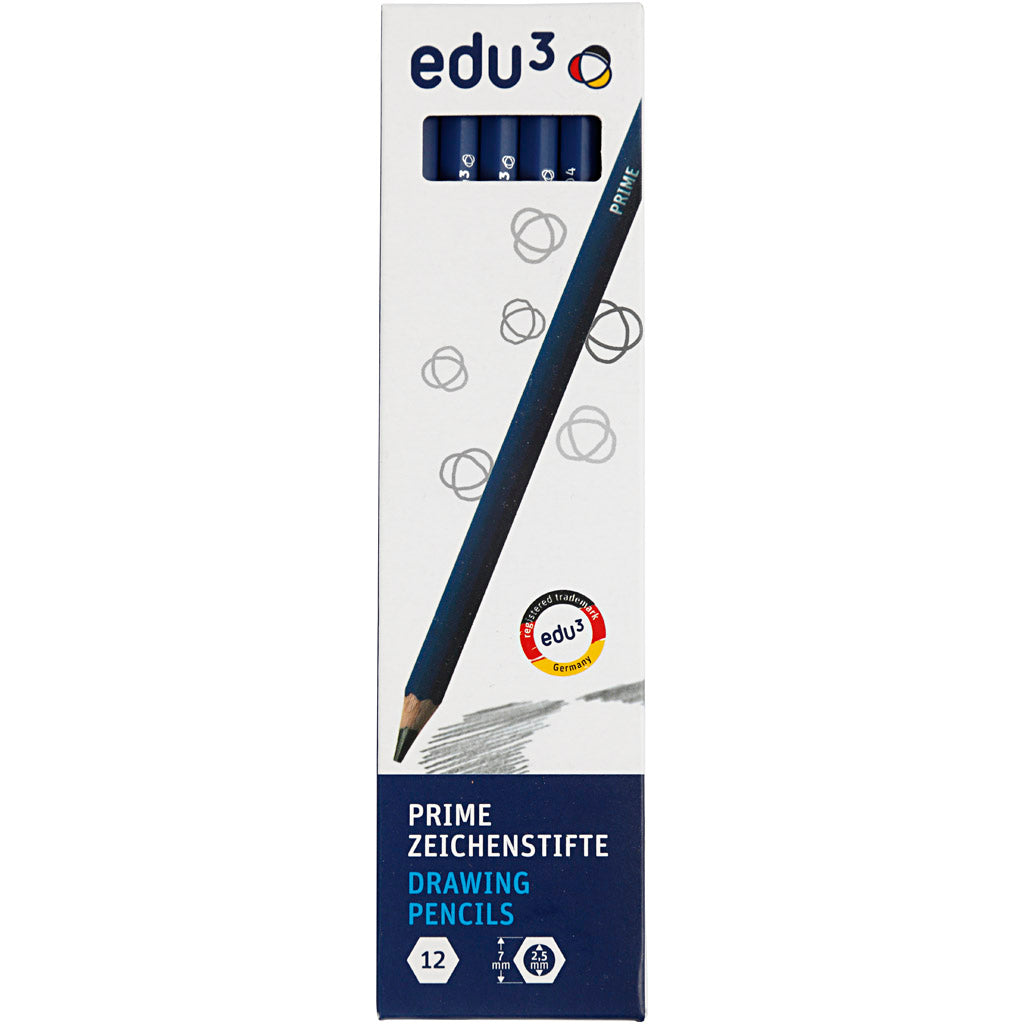 edu Tecknarblyerts, 4B, 12 st./ 1 förp. [HOB-620174]
