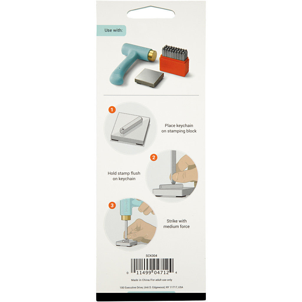 Nyckelringskit, stl. 40x5 mm, 6 st./ 1 förp. [HOB-67544]