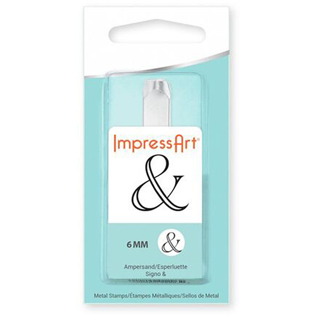 Prägelstämpel, &, L: 65 mm, stl. 6 mm, 1 st. [HOB-67575]