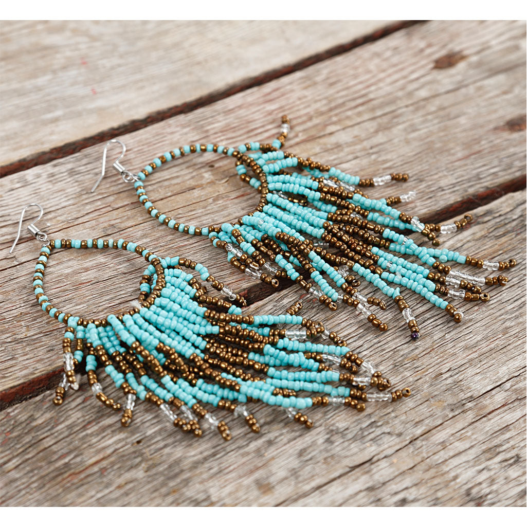 Rocaillepärlor, Dia. 3 mm, stl. 8/0, Hålstl. 0,6-1,0 mm, bronze, 25 g/ 1 förp. [HOB-682221]