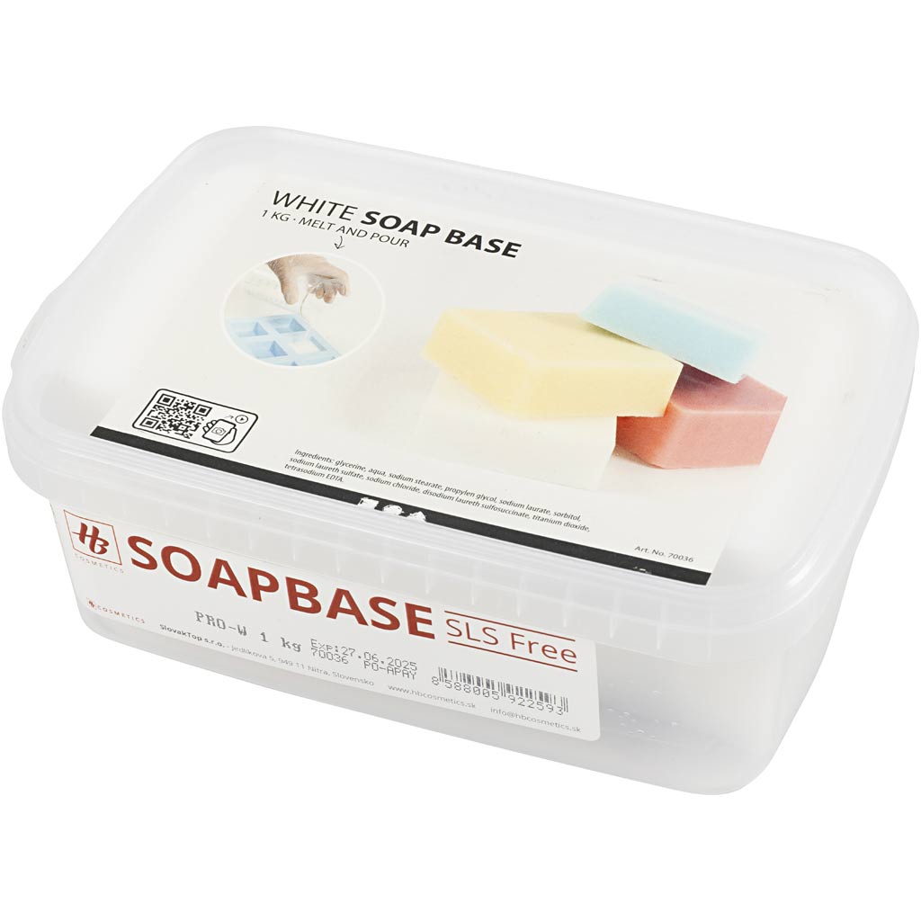 Soap Base, white, 1 kg