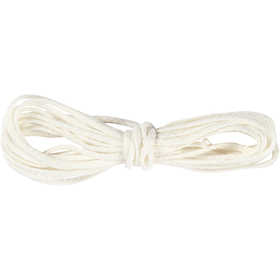 Veke till stearin, Lämplig för ljus med en diameter på 50–70 stöpta i stöpform , 100 g, 3 m/ 1 förp. [HOB-733221]