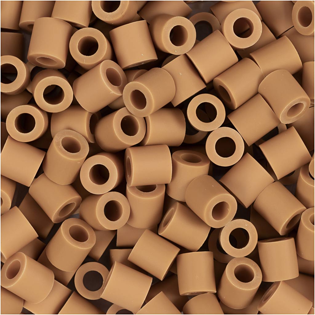 NABBI BioBeads, stl. 5x5 mm, Hålstl. 2,5 mm, medium, caramel, 1000 st./ 1 förp. [HOB-9067641]