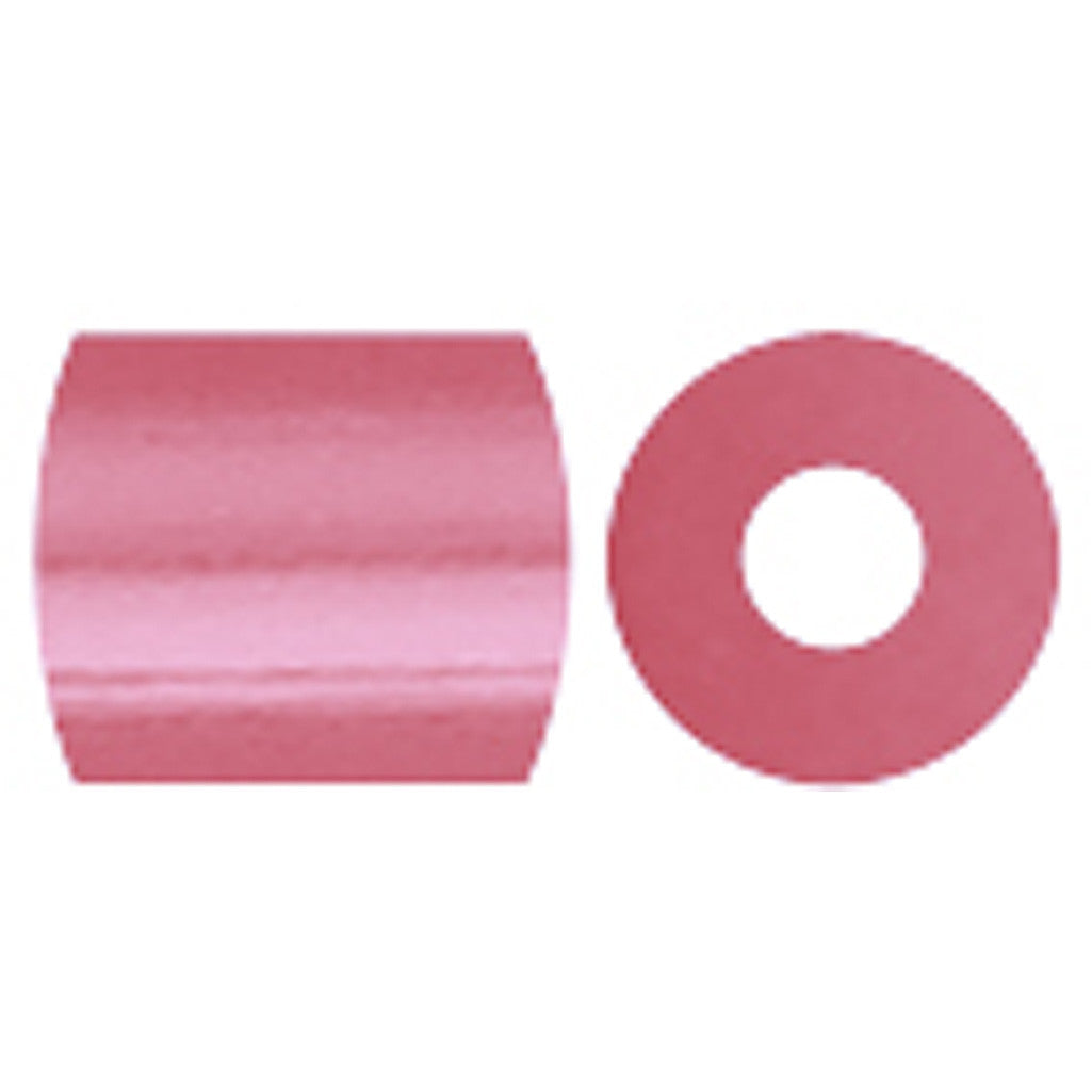Rörpärlor, stl. 5x5 mm, Hålstl. 2,5 mm, medium, rosa pärlemor (32259), 1100 st./ 1 förp. [HOB-751260]