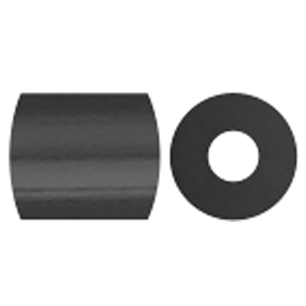 Photo Pearls, stl. 5x5 mm, Hålstl. 2,5 mm, medium, sort (1), 6000 st./ 1 förp. [HOB-75501]