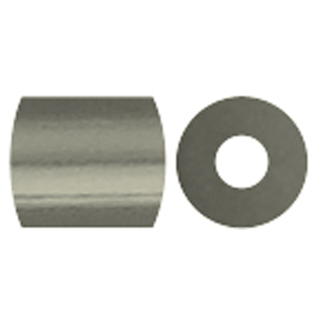 Photo Pearls, stl. 5x5 mm, Hålstl. 2,5 mm, medium, askgrå (8), 1100 st./ 1 förp. [HOB-755080]