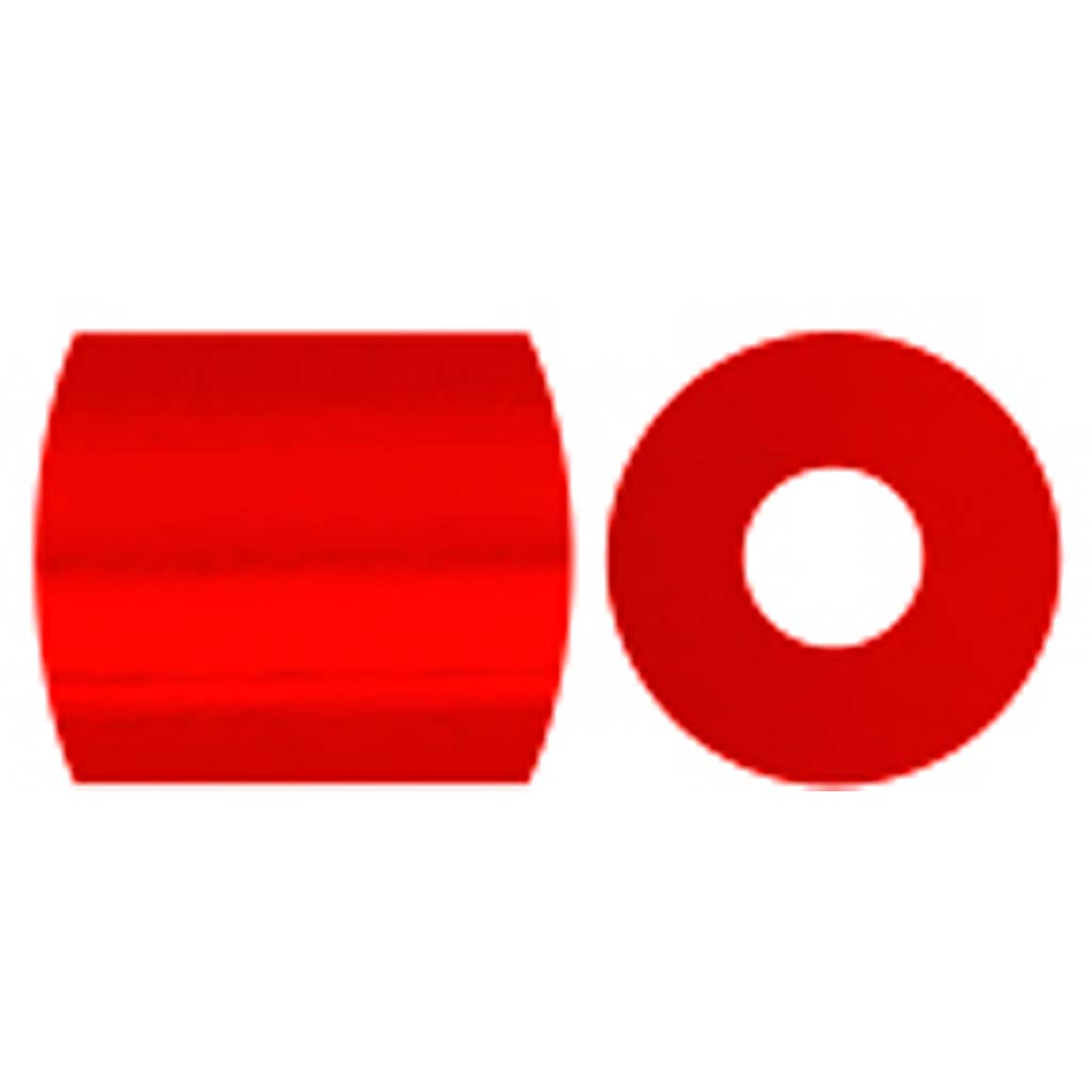 Photo Pearls, stl. 5x5 mm, Hålstl. 2,5 mm, medium, röd (19), 1100 st./ 1 förp. [HOB-755190]