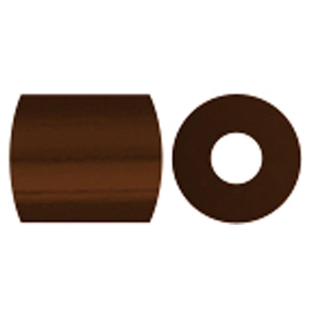 Photo Pearls, stl. 5x5 mm, Hålstl. 2,5 mm, medium, mörkbrun (2), 6000 st./ 1 förp. [HOB-75552]