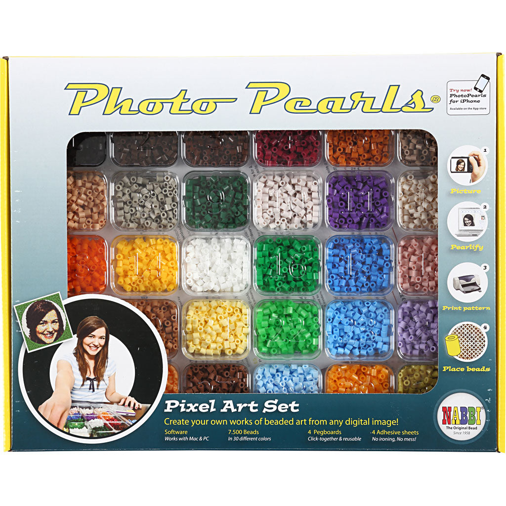 Photo Pearls Startset, medium, 15000 st., 1 set [HOB-75598]