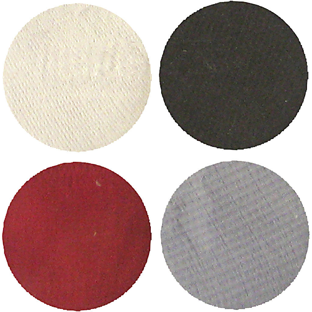 Eulenspiegel Ansiktsfärg - sminkset , Dracula, mixade färger, 1 set [HOB-76104]