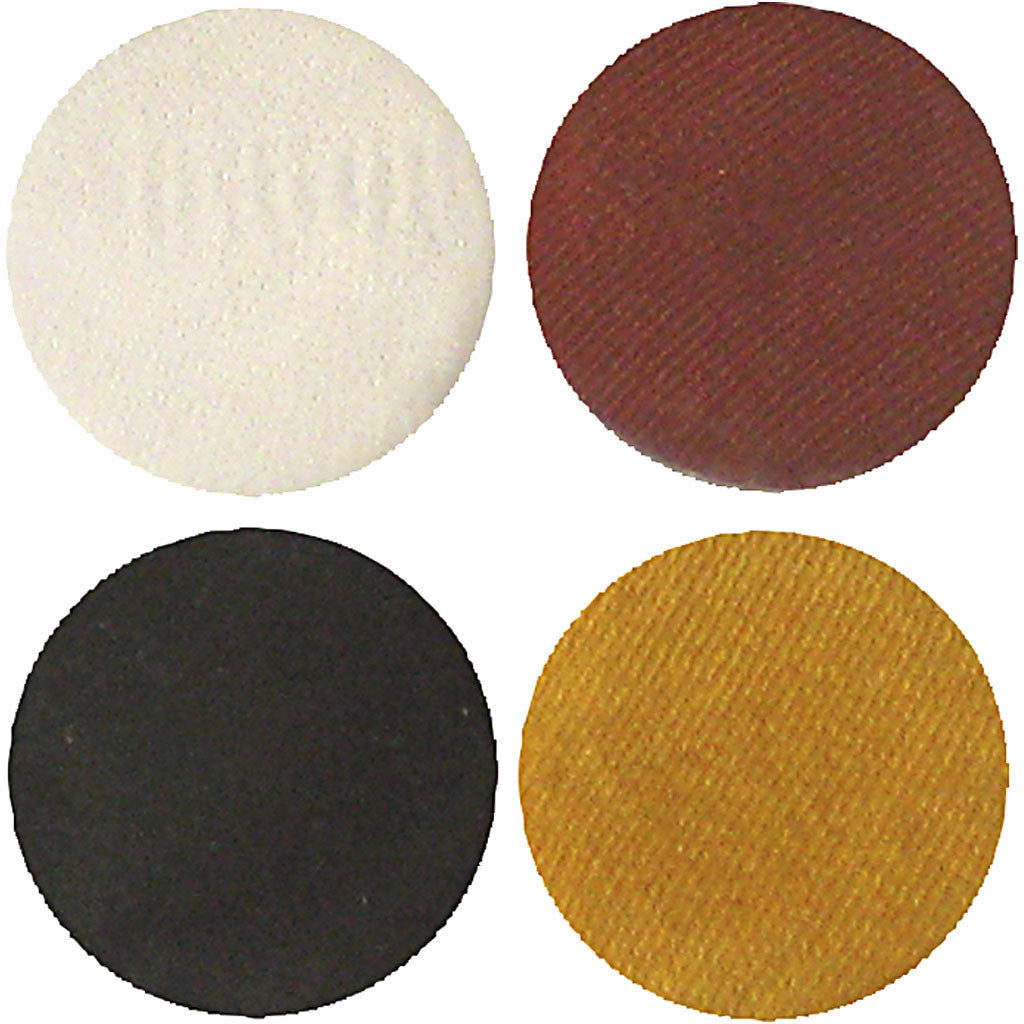 Eulenspiegel Ansiktsfärg - sminkset , Lejon, mixade färger, 1 set [HOB-76109]