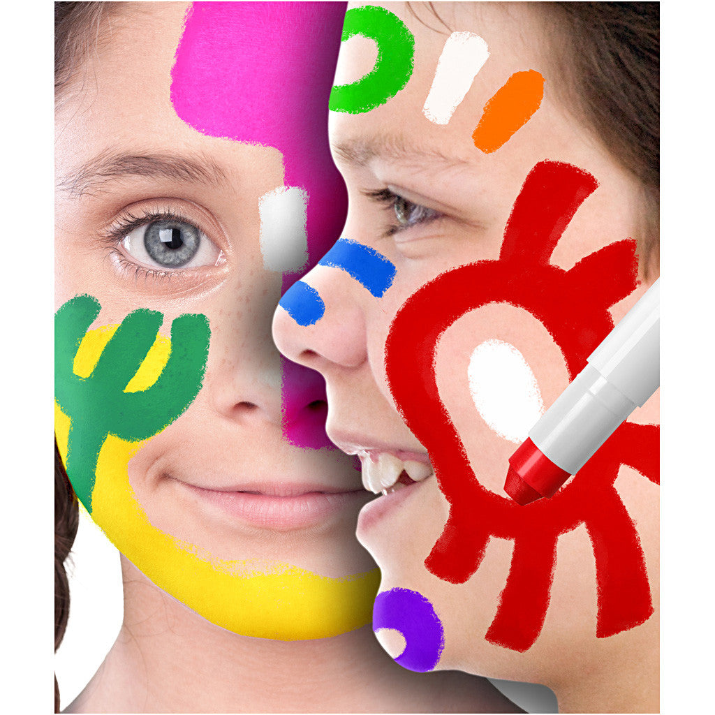 Playcolor Make up, mixade färger, 6x5 g/ 1 förp. [HOB-76300]