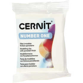 Cernit, porcelain white (010), 56 g/ 1 förp. [HOB-78006]