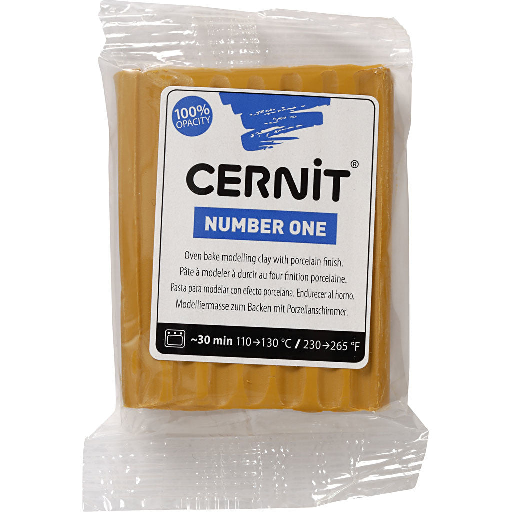 Cernit, yellow ochre (746), 56 g/ 1 förp. [HOB-78028]