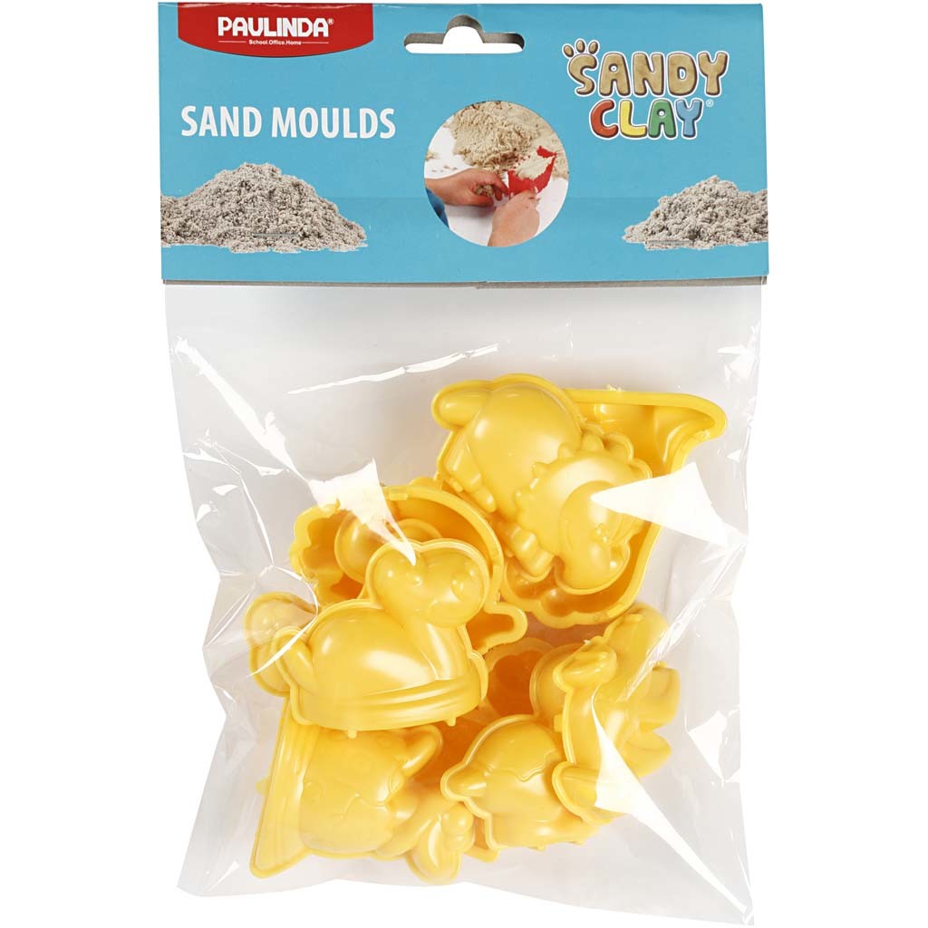 Sandformar, dinosurier, stl. 4,5-6 cm, 10 st./ 1 förp. [HOB-78272]