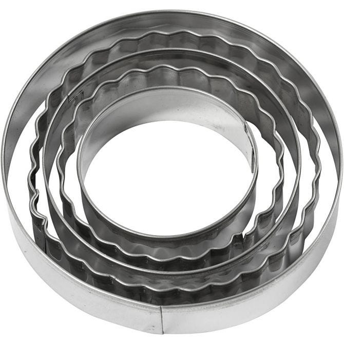 Utsticksform, cirkel, stl. 8 cm, 5 st./ 1 förp. [HOB-782882]