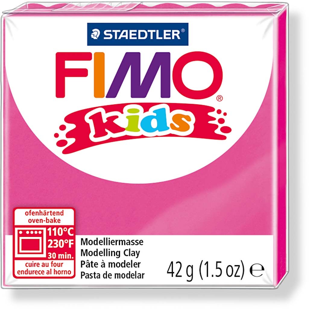 FIMO® Kids Clay, rosa, 42 g/ 1 förp. [HOB-78524]