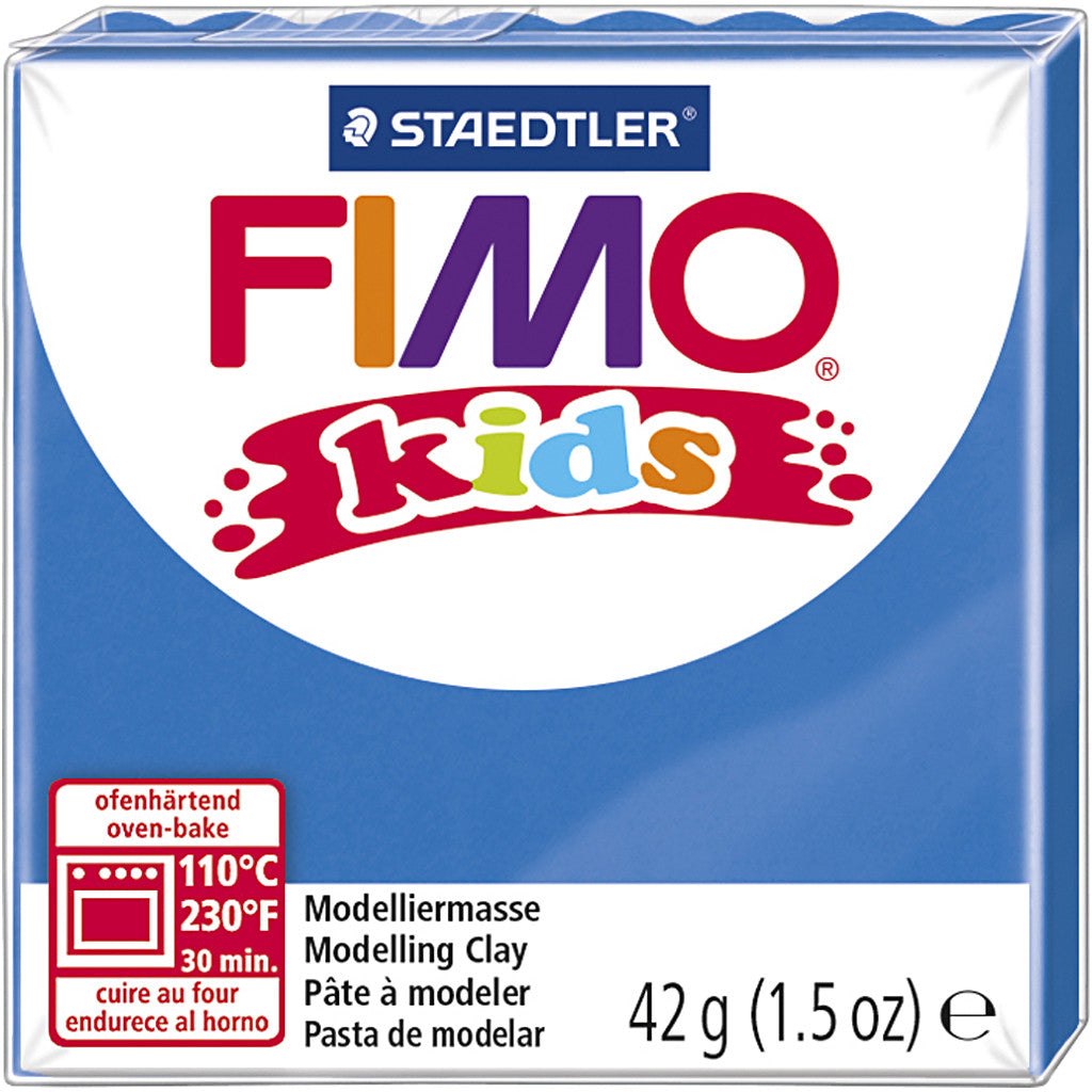 FIMO® Kids Clay, blå, 42 g/ 1 förp. [HOB-78525]
