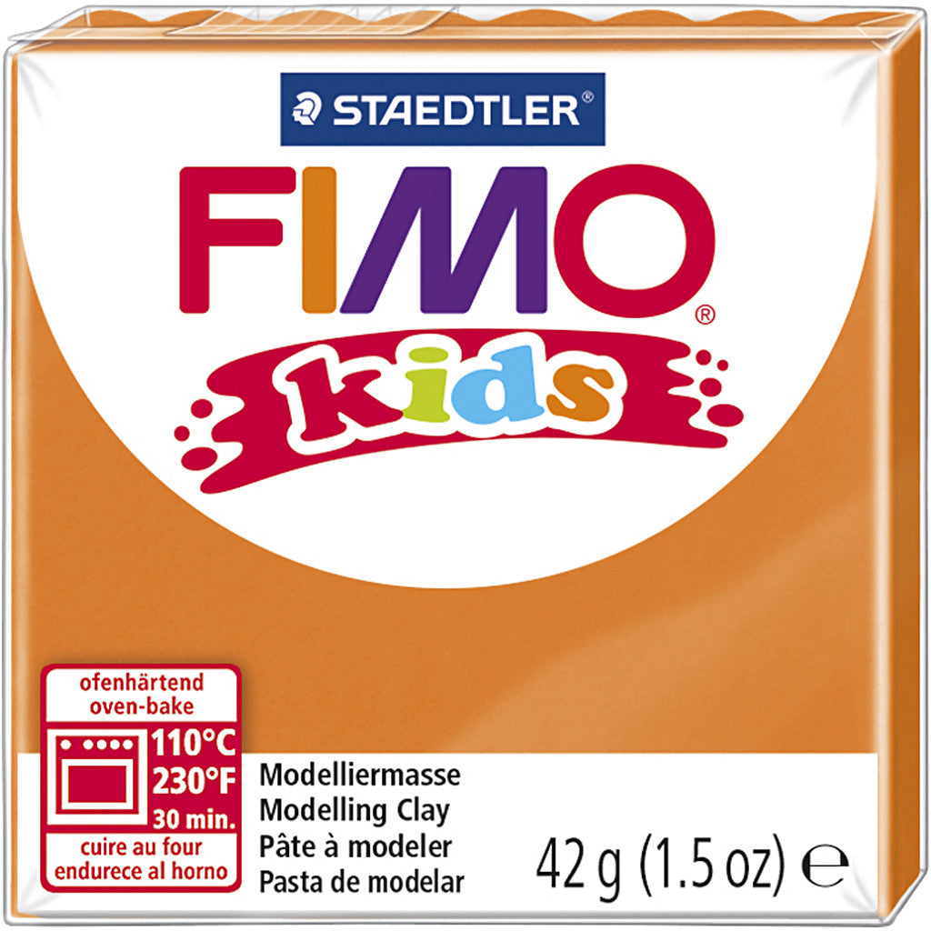FIMO® Kids Clay, orange, 42 g/ 1 förp. [HOB-78527]