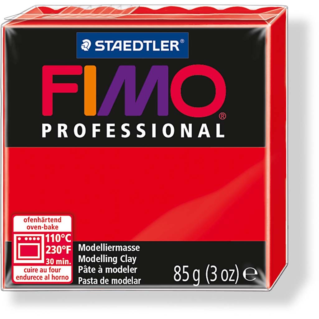 FIMO® Professional, röd, 85 g/ 1 förp. [HOB-78555]