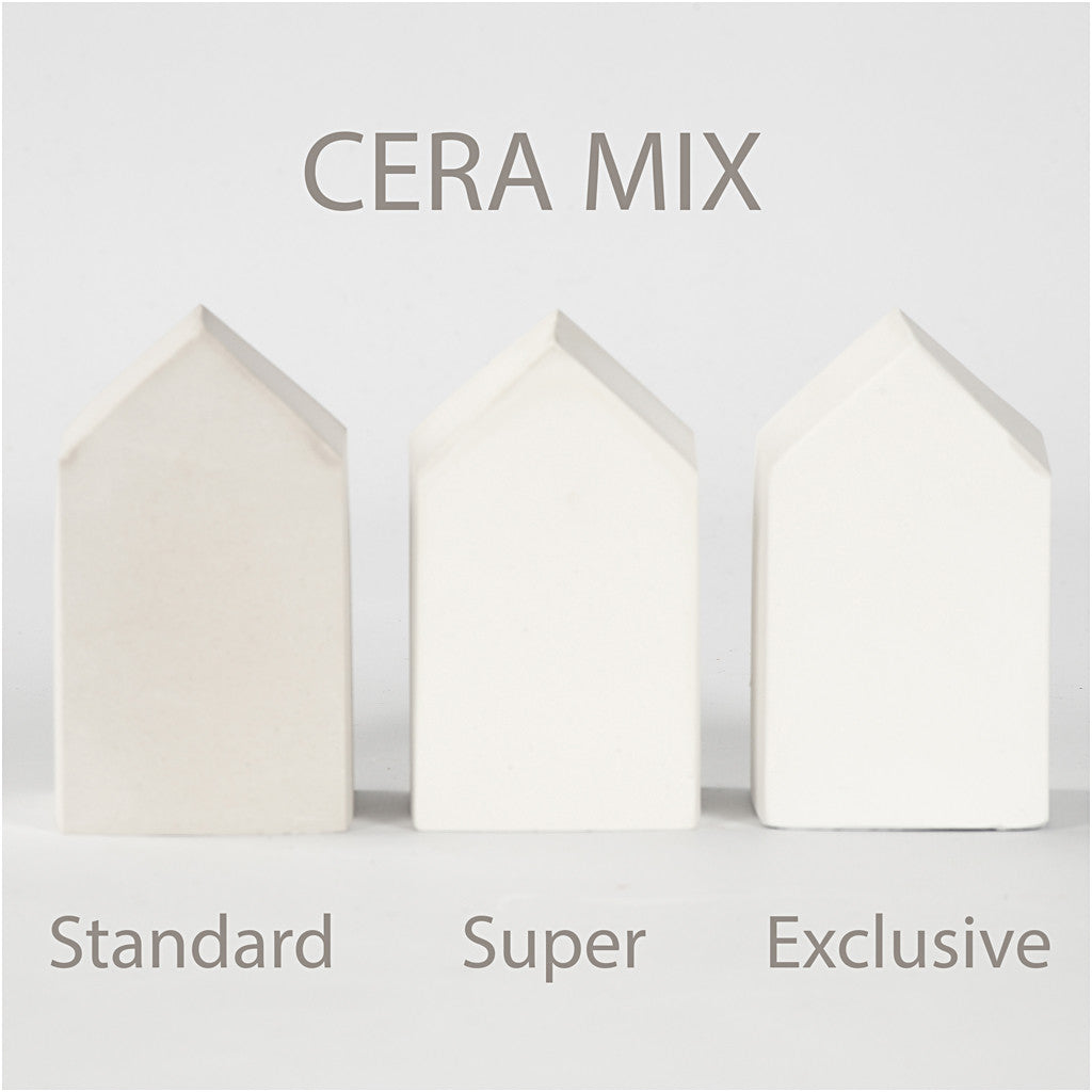 Cera-Mix Standard Modellgips, ljusgrå, 1 kg [HOB-786500]