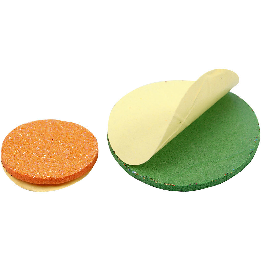 Dekorgummicirklar, Dia. 12+20+32 mm, 1000 st./ 1 förp. [HOB-79022]